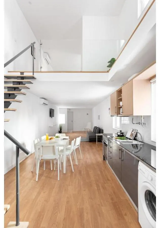Altido Stylish 2-Level Flats Near Ajuda Palace Lisbon